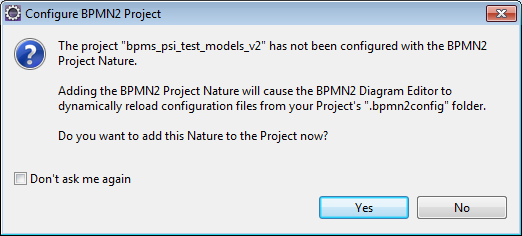 menu configure BPMN2